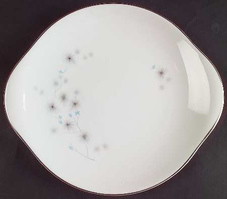 Thistledown Handled Cake Plate
