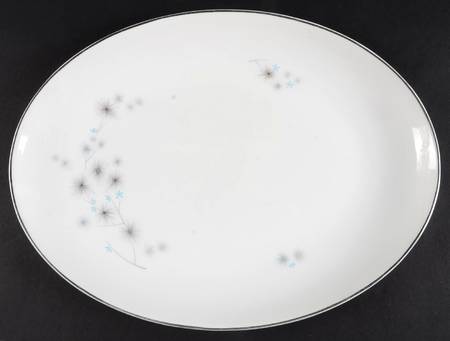 Thistledown 13" Oval Serving Platter