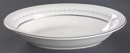 Tiara 10" Oval Vegetable Bowl