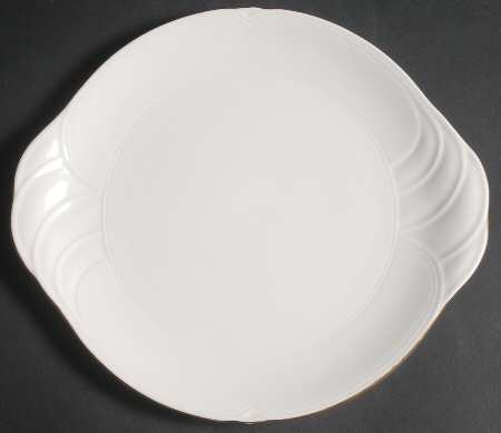 Tiara Handled Cake Plate