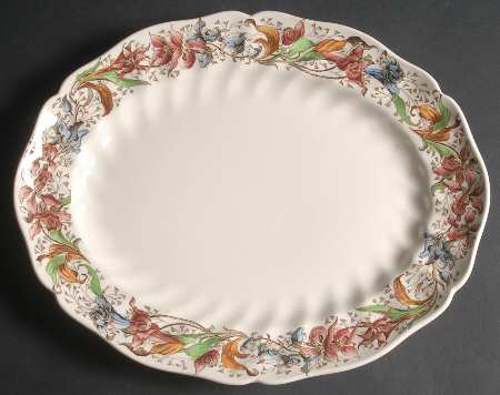 Tintern 13" Oval Serving Platter