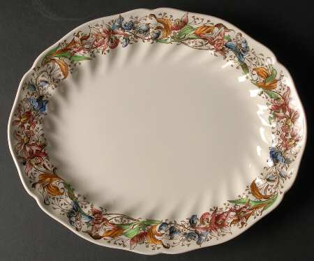 Tintern 11" Oval Serving Platter