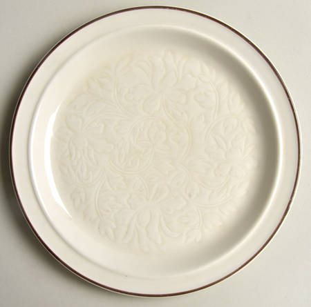 Ting Brown Salad Plate