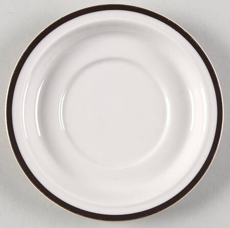Ting Brown Saucer by Royal Doulton