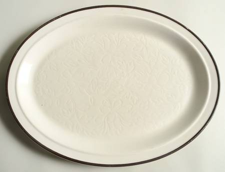 Ting Brown 16" Oval Serving Platter