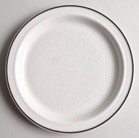 Ting Brown Luncheon Plate