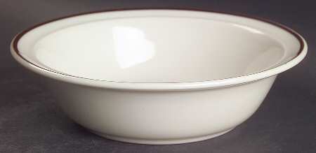 Ting Brown Rim Fruit/Dessert (Sauce) Bowl by Royal Doulton
