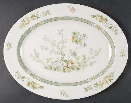 Tonkin 13" Oval Serving Platter by Royal Doulton