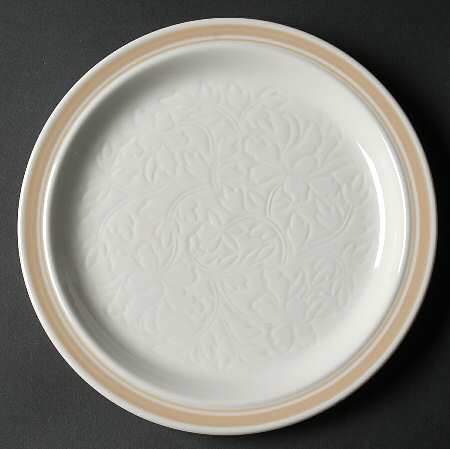 Tracery Mocha Salad Plate