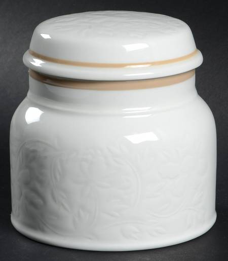 Tracery Mocha Sugar Bowl & Lid