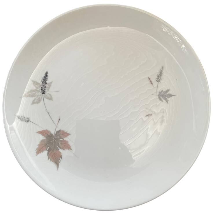 Tumbling Leaves 14" Round Platter