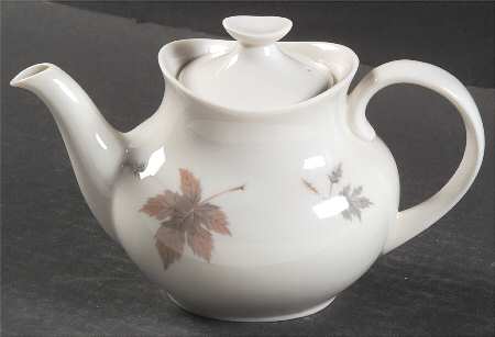 Tumbling Leaves Mini Teapot & Lid