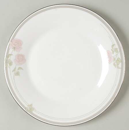 Twilight Rose Luncheon Plate