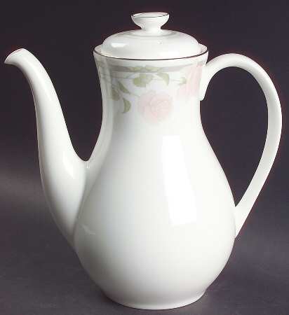 Twilight Rose Coffee Pot & Lid by Royal Doulton
