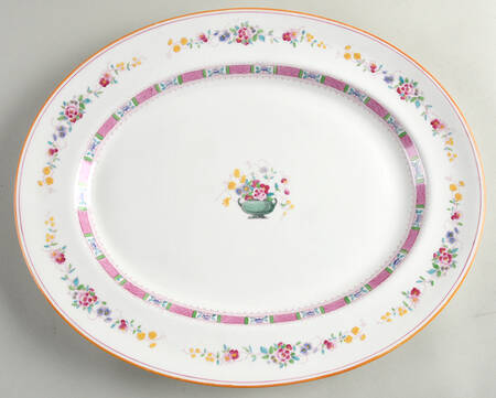 Urn 17" Oval Serving Platter