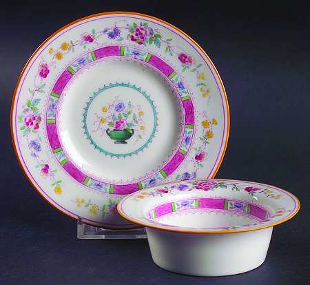 Urn Ramekin & Saucer Set