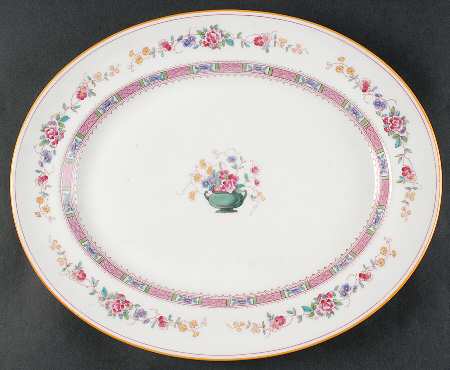 Urn 15" Oval Serving Platter