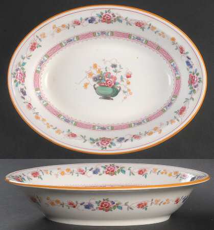 Urn 10" Oval Vegetable Bowl