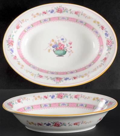 Urn 9" Oval Vegetable Bowl