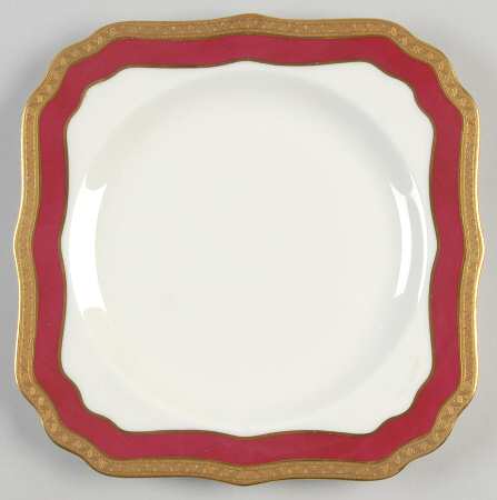 V1216 Square Salad Plate