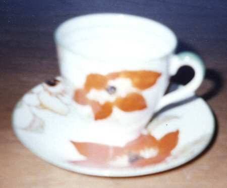 V1315 Flat Cup & Saucer Set