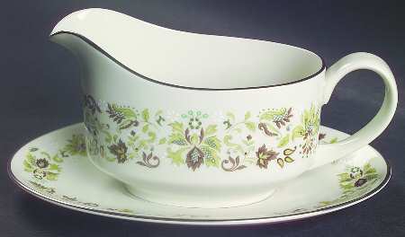 Vanity Fair Gravy Boat & Underplate