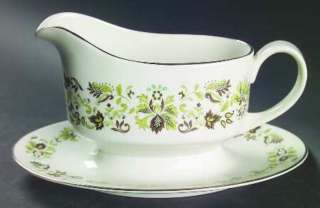 Vanity Fair Gravy Boat with Attached Underplate