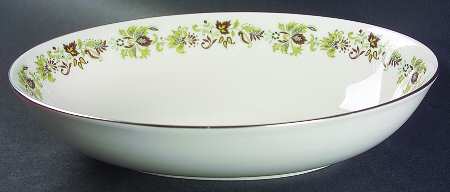 Vanity Fair 9" Oval Vegetable Bowl
