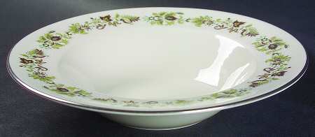Vanity Fair Rim Soup Bowl