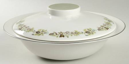 Vanity Fair Round Covered Vegetable