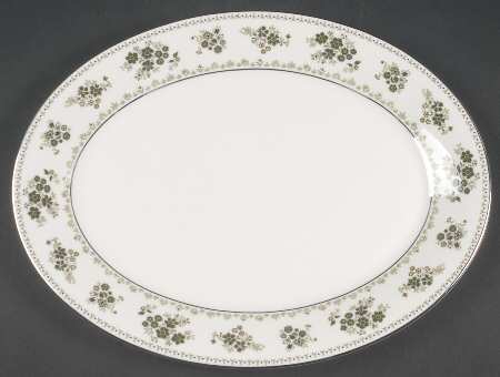 Valley Green 13" Oval Serving Platter