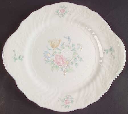 Valencia Handled Cake Plate