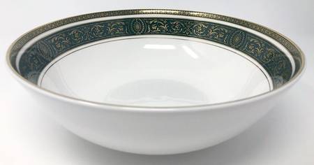 Vanborough Green 10" Round Vegetable Bowl