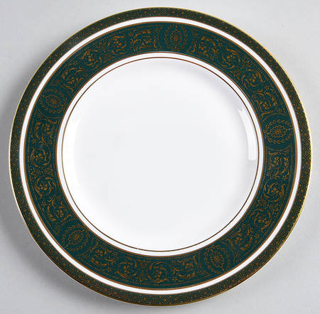 Vanborough Green Salad Plate