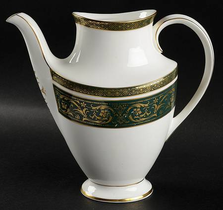 Vanborough Green Coffee Pot No Lid
