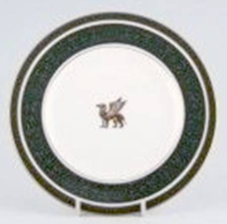 Vanborough Green Accent Bread & Butter Plate