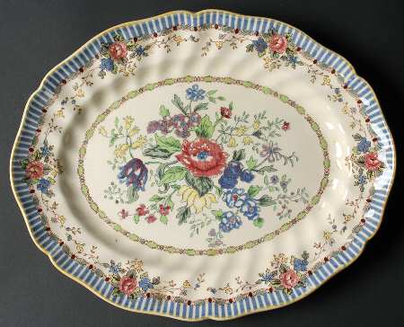 The Vernon 13" Oval Serving Platter