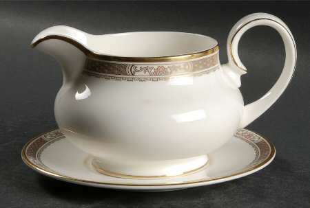 Vermont Brown Gravy Boat & Underplate