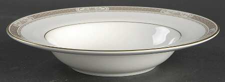 Vermont Brown Rim Soup Bowl
