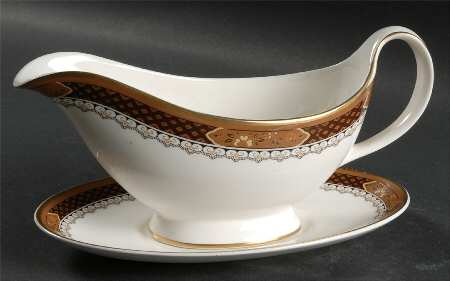 Verona Gravy Boat & Underplate
