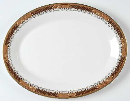 Verona 13" Oval Serving Platter