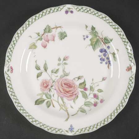 Victorian Garden Salad Plate