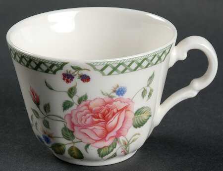 Victorian Garden Flat Cup