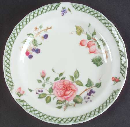 Victorian Garden Bread & Butter Plate