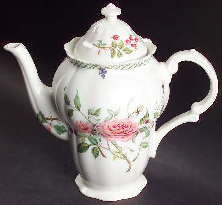Victorian Garden Coffee Pot & Lid