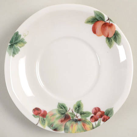 Vintage Grape Saucer for Flat Cup