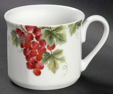 Vintage Grape Flat Cup