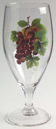 Vintage Grape 16 Oz Glassware Iced Tea by Royal Doulton