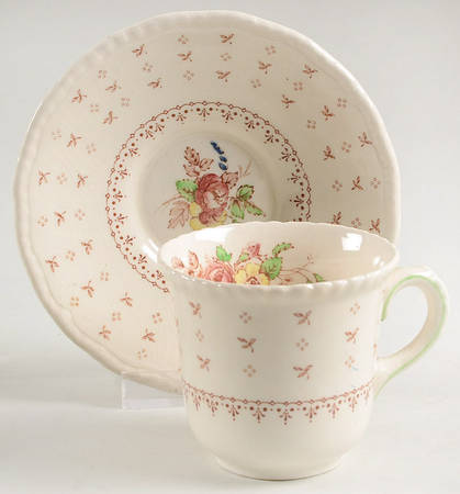 Warwick Flat Demitasse Cup & Saucer Set