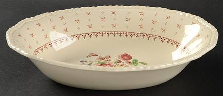 Warwick 10" Oval Vegetable Bowl